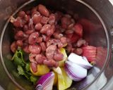 A picture of step 1 of Rajma Balls.