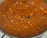 A picture of step 12 of Fideuá with Pork Secreto and Mushrooms.