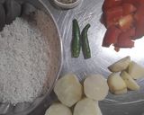 A picture of step 1 of Samak Rice Khichdi.