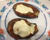 Foto del paso 5 de la receta: Berenjenas al horno con salsa tomate y queso súper diet!! Día 1