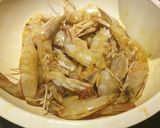 A picture of step 1 of GRILLED PRAWN with sweet sauce.