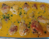 Foto del paso 15 de la receta: Muslitos pollo en crema de vino blanco sin lactosa