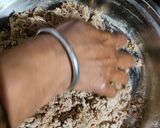 A picture of step 3 of Mixed flour poori.