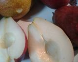 A picture of step 3 of Pears and Pork.