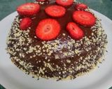 Foto del paso 4 de la receta: Tarta de fresas con chantillí 🍓🍫🍰