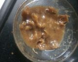 A picture of step 2 of Dates pickle kerala style.