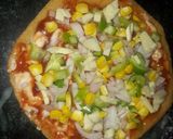 A picture of step 4 of Cheesy Wheat Pizza.
