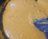A picture of step 3 of Besan ladoo.