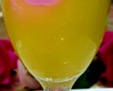 A picture of step 1 of Mango 🥭 milk shake with strawberry ice cream 🍦.