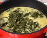Gambar langkah 4 resipi Pucuk Ubi Masak Lemak Bersama Udang.