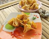 Foto langkah ke 4 dari resep Pangsit Telur Harta Karun.