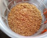 A picture of step 1 of Flax seed Chutney.