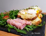 A picture of step 9 of Croque Madame: The Ultimate Grilled Sandwich.