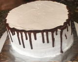 A picture of step 32 of Chocolate cake with whipped cream frosting.