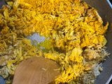 ته چین مرغ وبادمجان