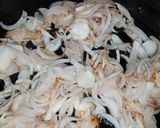 A picture of step 1 of Sindhi chicken biryani.