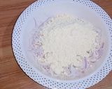 A picture of step 1 of Crispy Pakory different style.nd different method so try it.