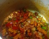 A picture of step 3 of Veg Masala Khichdi.
