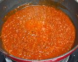 A picture of step 8 of Texas Chili.