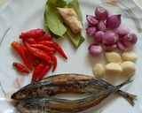 Foto langkah ke 2 dari resep Oseng Daun Pepaya Ikan Klotok.