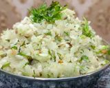 A picture of step 4 of Khamang Kakdi (Maharashtrian style cucumber salad (Koshimbir).