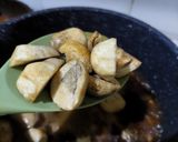 Foto langkah ke 5 dari resep Ayam Jamur Kecap (Topping Mie Ayam).
