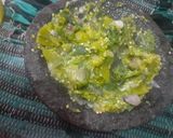 Foto langkah ke 3 dari resep Sambal Hijau Teri Padang.