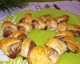 Foto del paso 12 de la receta: Guirnalda de hojaldre y canela