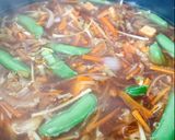 A picture of step 13 of Long life & Health! Warm Soba Noodle.