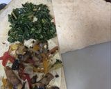 A picture of step 8 of Easy and Quick Vegetarian Quesadilla.