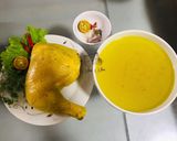 Hình bước làm 4 của món Gà tắm nước sôi 🐔😂