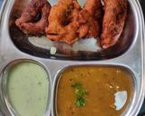 A picture of step 5 of Ulunthu vadai.