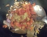 A picture of step 2 of Aloo Biryani.