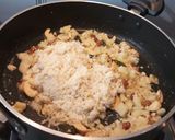 A picture of step 3 of Samvat Rice Khichdi(Samak Rice Upma).