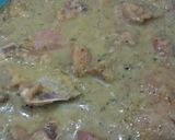 A picture of step 4 of Butter Chicken Tikka Karahi.