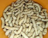 A picture of step 1 of Dahi Chana Chat.