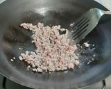 A picture of step 3 of Chinese Mapo Tofu (Sichuan Cuisine).