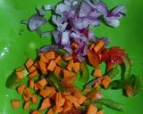 A picture of step 1 of Sweet Corn Mix Vegetable Soup.