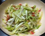 櫻花蝦清炒韭黃的食譜步驟3照片