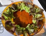 Une image de l'étape 2 de Salade feuille de chêne aux pignons de pin, mozzarella et persil.