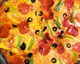 A picture of step 7 of Low Carb Pizza Chicken.
