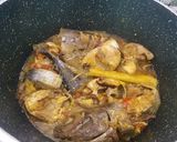 Gambar langkah 5 resipi Ikan masak kunyit.
