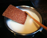 Foto del paso 4 de la receta: Flan de turrón con almendras al ness