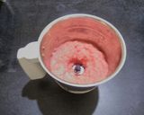 A picture of step 2 of Watermelon sorbet.