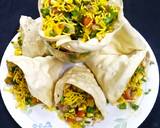 Papad Corn Chaat recipe step 3 photo