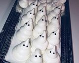 Une image de l'étape 4 de Meringues d Halloween - Os et Fantômes 👻🦴.