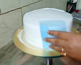 कलरफुल कीवी फ्लेवर केक (colourful kiwi flavour cake recipe in Hindi) रेसिपी चरण 24 फोटो
