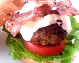 Foto del paso 3 de la receta: Hamburguesa de ternera rellena de queso azul