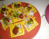 A picture of step 3 of Monita delight with stuffed masala.