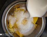 #मेंगो शेक(Mango) रेसिपी चरण 2 फोटो